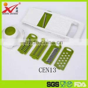 Factory Hot Sale Top Quality PP and Stainless Steel Multifunctional Peeler and Grater thumbnail-1