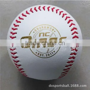 High Quality&cheap Price 9 Inch 108 Needles Custom PU Leather Cork Core Softball&baseball thumbnail-1