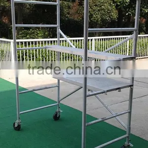 4 Wheels Aluminium Scaffolding thumbnail-1