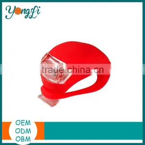 Hight Quality Silicone Bright Bike Light LED Bike Front and Rear Light thumbnail-1