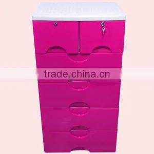 5-tier Plastic Storage Drawer thumbnail-4