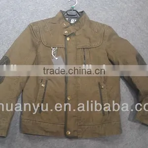 Fashion Man Kaharki Short Cotton Jacket 2015 thumbnail-1