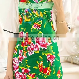 100% Cotton Digital Printing Design Kitchen Cooking Bib Apron thumbnail-3
