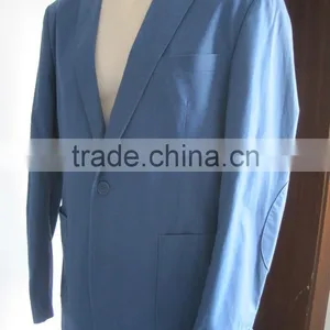 2016 High Quality Italian Style Direct Manufacturer Oem Service Casual Slim Fit Velvet Blazers for Men thumbnail-2