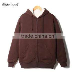 New Style Casual Custom Logo 100 Polyester Women Hooded Jacket thumbnail-1