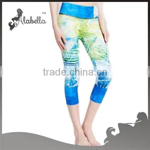 Custom Sublimation Printing Workout Apparel Sexy Printed Leggings For Women thumbnail-1