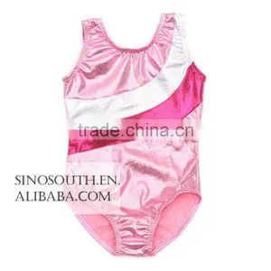2017 One-piece Sparkle Dancing Gymnastics Leotard Athletic Clothes for Little Girl thumbnail-5