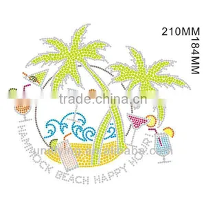 Happy Beach Hours Hotfix Rhinestone Transfer thumbnail-1