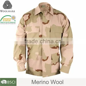 Chinese Custom Navy Khaki Army Uniform for Military, Merino Wool Camo Army Khaki Uniform thumbnail-4