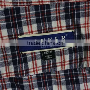 OEM/Wholesale High Quality 100% Cotton New Man Plaidn Shirts thumbnail-4