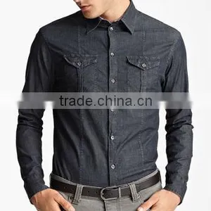 Newest Design Comfortable Cotton Casual Shirt for Men thumbnail-1