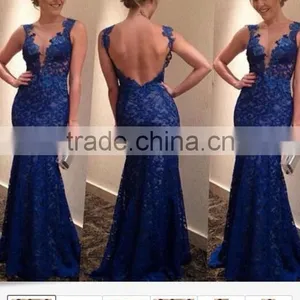 Walson Walson Women Sexy Evening Lace Prom Gown Formal Bridesmaid Party Cocktail Long Dress thumbnail-1