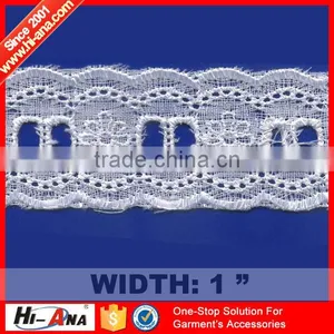 White tc Lace Trim,swiss Voile Lace Trimming,african Tulle Lace Embroidery thumbnail-3