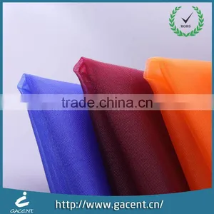 Elegant Transparent Pure Nylon Mesh Lining Fabric for Bridal Dress thumbnail-6