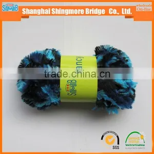 China Fashion Yarn Manufacturer Hot Wolesale High Quality Lurex Feather Knitting Yarn With Competitive Price thumbnail-4