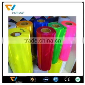 EN471 China Ailbaba PVC Flexible Plastic Reflective Sheeting thumbnail-1