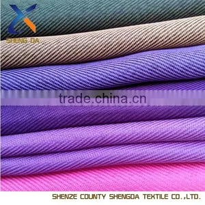 High Quality T/C 80*20 120*60 58/59" Dyed Twill Fabric For Garment thumbnail-2