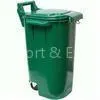 120 LT Recycling Wheelie Plastic Container With High Impact Chemical-substance Resistance thumbnail-1