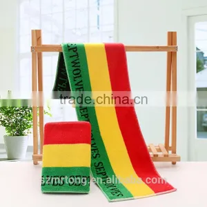 100% Cotton Customized Logo Fitness Gym Sport Towel thumbnail-1