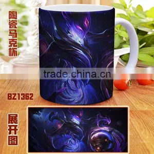Anime League of Legends Color Printed Cartoon Ceramic Mug Cup thumbnail-1