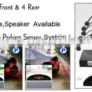 Rainbow LED Display Auto Park Wireless Car Parking Sensor System thumbnail-1