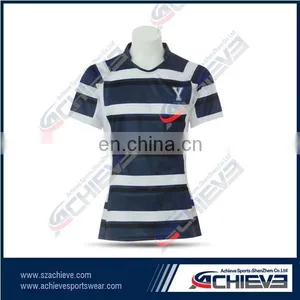 Sublimation Fashion Rugby Jersey for Female thumbnail-1