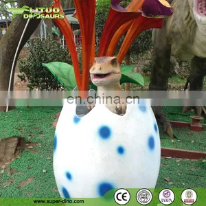 Realistic Dinosaur Hatching Eggs for Park Decoration thumbnail-1
