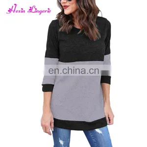 New Style Women Black Slimming Shirt Knitted Latest Design Winter Sweater thumbnail-1