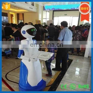 Humanoid Intelligent Interactive Restaurant Waiter Robot thumbnail-2