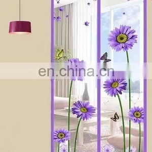 Hot-Sales of 2 Pcs Long Soft Magnetic Screen Door Curtains For Living Room thumbnail-4