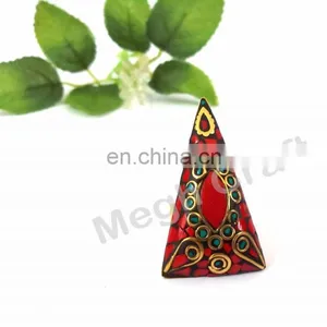 Handmade Banjara Gypsy Ring- Vintage Hippie Style Ring- Designer Handmade Boho Ring thumbnail-4