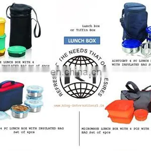 Stainless Steel Leakproof Bento Lunch Box With Lock thumbnail-3