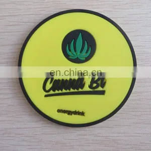 Personalized Cheap Soft Pvc Non-slip Round Drink Beer Mat Coaster thumbnail-3