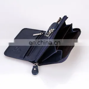 China Manufacture Low Price Genuine Leather Small Leather Coin Purse thumbnail-4
