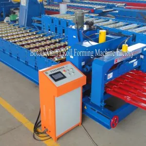 Colored Steel Tile Forming Machine thumbnail-1