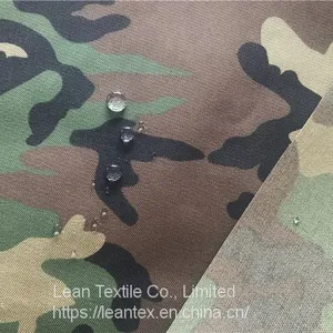 Nylon Cordura Fabric Camouflage Printed Waterproof Pu Coating thumbnail-1