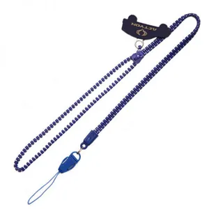 Wholesale Funny Lanyard Plastic Zip Pouch Zipper Lanyard Custom Logo Zipper Lanyard thumbnail-1