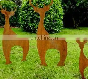 Professional Garden Corten Steel Sculpture thumbnail-3