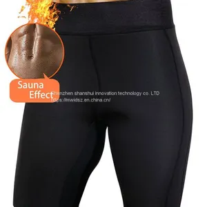 The New Type Explodes the Sweat Pants Outdoor Running to Burn the Fat to Shake the Fat to Burst the Sweat to Model the Body to Model the Joint Men's Five Minute Pants thumbnail-1
