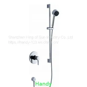 Shower Faucet Home Brass Concealed Installation thumbnail-1