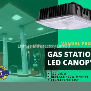 ETL/CETL Listed Led Parking Garage Fixtures 120W, 100-277vac, 5 Yrs Warranty thumbnail-2