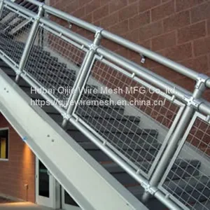 Aluminum Crimped Wire Mesh Infill Panel in Theater, Stadium, Zoo, Exhibition Center thumbnail-1