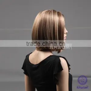 W3750 Synthetic Toyokalon Fiber Medium Bob Wigs thumbnail-6
