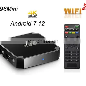 X96mini Set-Top Box Amlogic S905W Quad Core 1GB 8GB X96 Mini 2GB 16GB Android 7.1 Smart TV Box i8 Backlit thumbnail-3