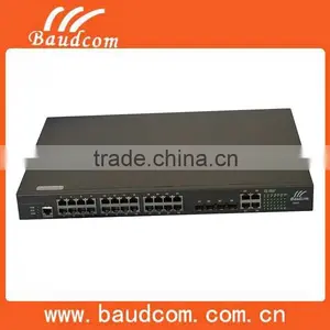 Hot Selling 10/100/1000M 24 Port Poe Switch With 1*10/100/1000M TX/Gigabit SFP Port thumbnail-1