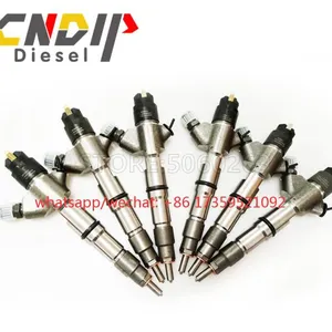 CNDIP 0445120224 Injector Common Rail Fuel Injection Nozzle 0 445 120 224 Injector For Bosch WEICHAI 612600080618 WD10 thumbnail-1