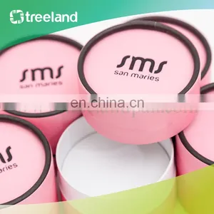 Recycled Cylinder Round Paper Gift Box for Soap thumbnail-4