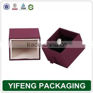 Fashion Luxury Antique Cardboard Jewelry Box for Ring Necklace Bracelet Set Earring Wholesale Packing and Printing thumbnail-1