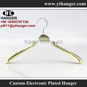 IMY-364 Shiny Gold Color Hangers With Plating Thin Hanger Wholesale thumbnail-2