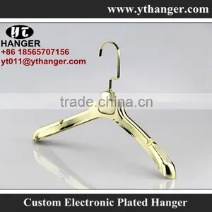 IMY-353 Golden Shiny Dress Hanger Deluxe Electroplating Hanger thumbnail-2